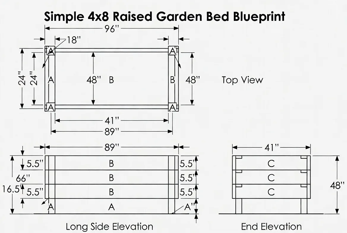 Raised Garden Bed