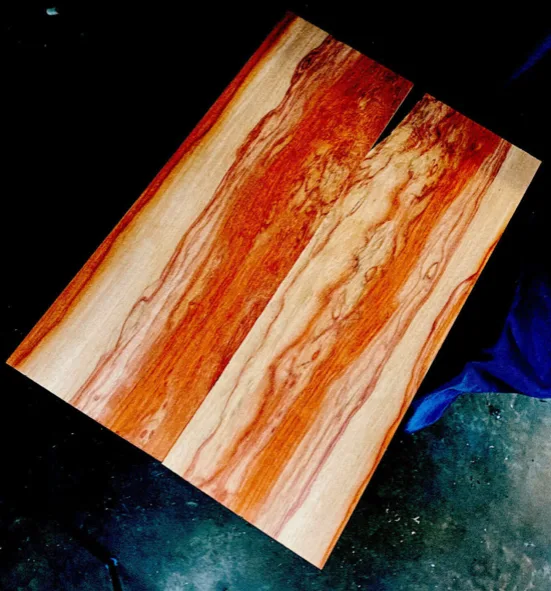 African Padauk wood